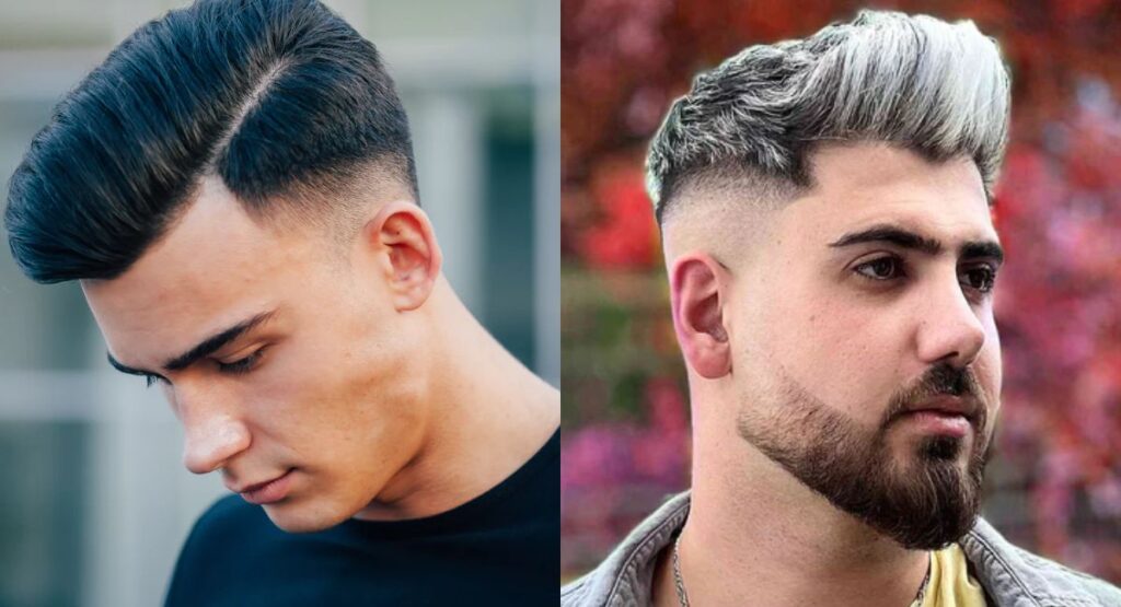 16. High Fade Haircut With Beard
17. High Taper Haircut Back
