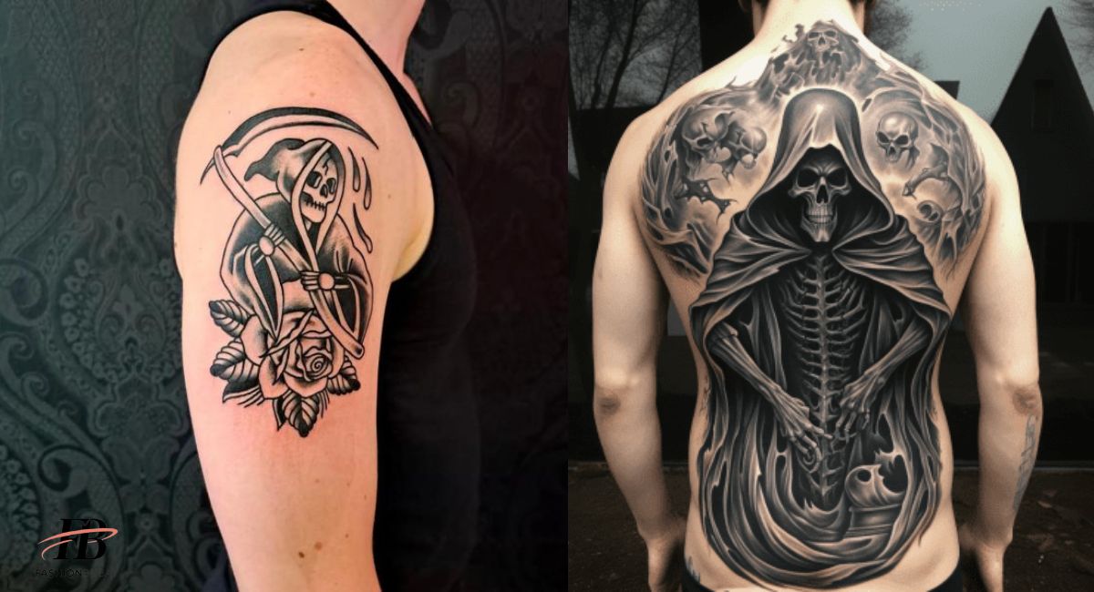 HERE ARE 20 OF THE BEST GRIM REAPER TATTOOS FOR MEN IDEA AND DESIGN IN 2024