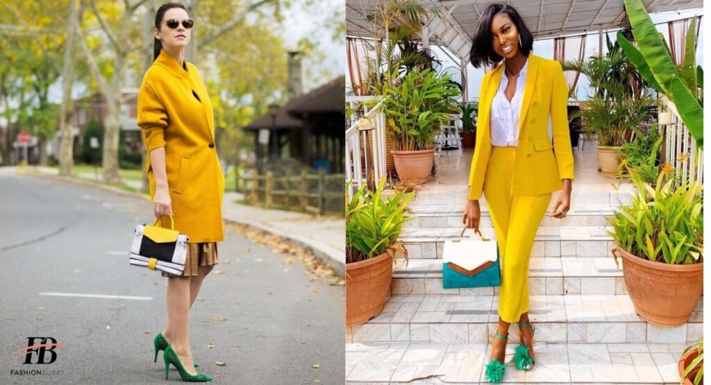 Office-Ready: Professional Looks Featuring Green Shoes
